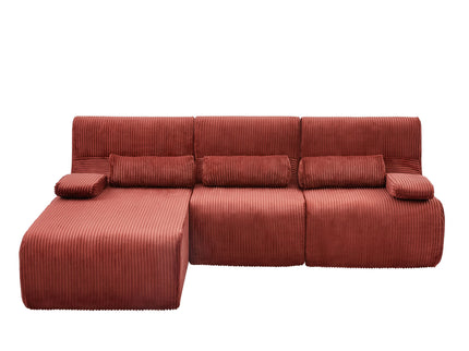 Oversized Sectional Sofa, Living Room Seating With Modular Design