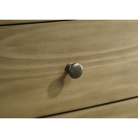 Menlo - 2 Drawer Nightstand - Pine Wood