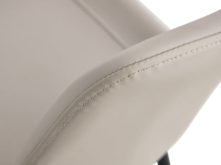 Modern Medieval Style Restaurant Cushioned Chairs With Suede Backrests