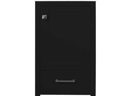 Bathroom Vanity With Ceramic Sink, Soft Close Drawers, Door Organizer, Divider Drawer, Adjustable Foot Pads