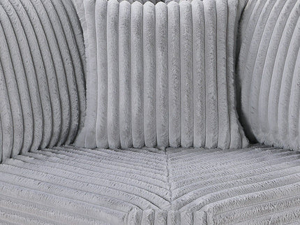 Corner Wedge Chair With Pillow, Living Room Furniture