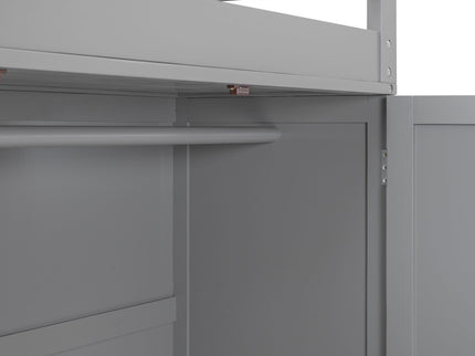 Loft Bed With Drawers, Desk, And Wardrobe