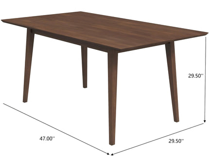 Mary - Modern Style Rectangular Dining Kitchen Table