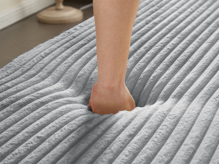 Floor Convertible Sleeper Sofa Bed With 2 Pillows