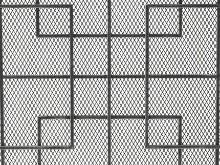 Dorothy - Modern Single Panel Iron Fire Screen