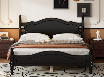 Platform Bed Frame With Slat Support