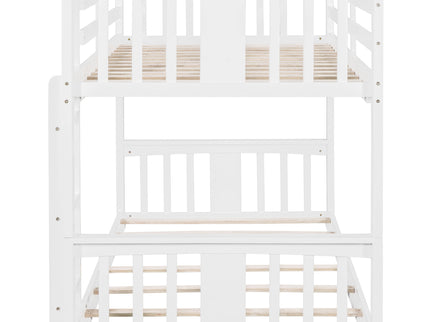 Solid Construction Bunk Bed & Ladder