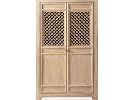 Arden - 2 Door Bookcase Storage Cabinet - Natural
