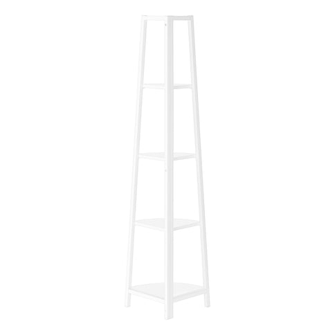 Bookshelf, Etagere, Corner, 4 Tier, Office, Contemporary & Modern