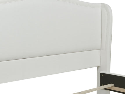 Carmen - Upholstered Wingback Panel Bed Frame