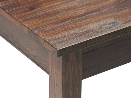 Monroe - Desk - Distressed Charcoal Brown