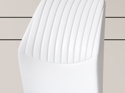 Ergonomic Simple Chair With Metal Leg