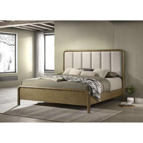 Tully - Queen Bed - Nutmeg Brown