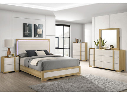 Lincoln - Bedroom Set With LED Headboard