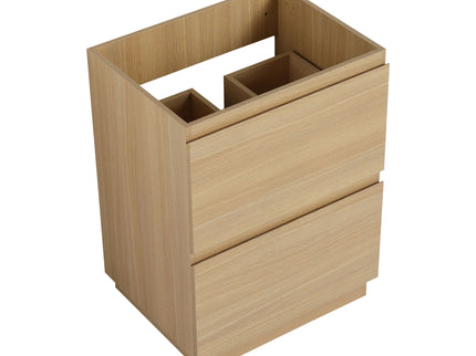 Modern Freestanding Bathroom Vanity Cabinet With Double Drawer