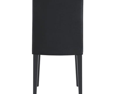 Dining Chairs With Ergonomic Buckle Backrest For Family Dining Rooms