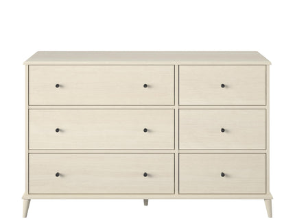 Farnsworth - 6 Drawer Dresser - Ivory