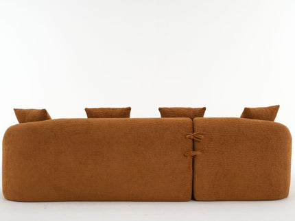 Combined Sofa With 4 Pillows
