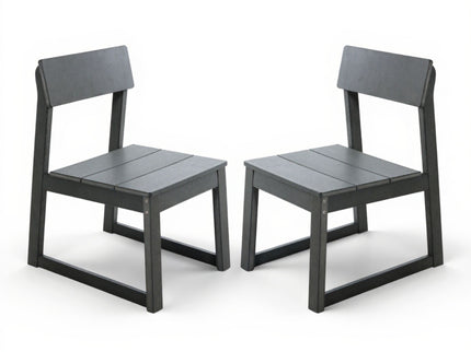 All Weather Patio Dining Chairs (Set of 2)