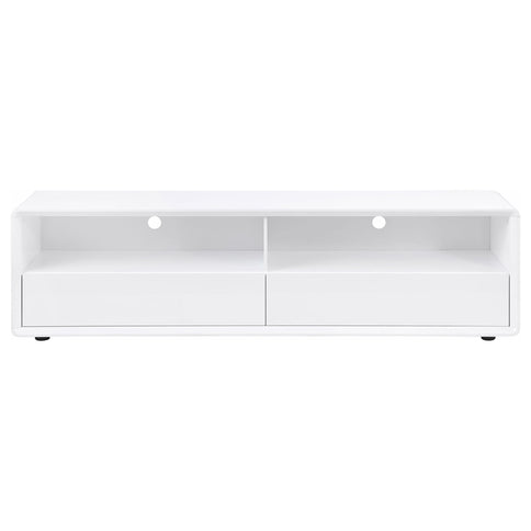 Cordova - 2 Drawer TV Stand - Gloss White