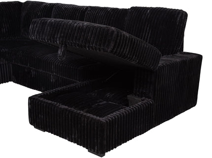 Thurston - Storage Sectional Sofa With Pop Up Bed