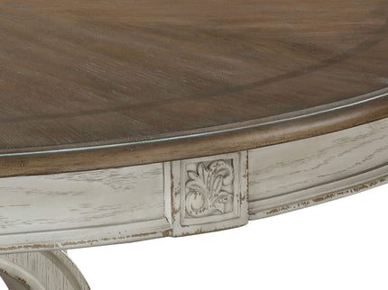 Elegant Dining Set Round Table And Side Chairs