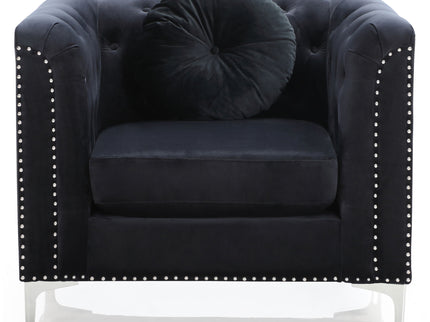Contemporary Sloped Arm Chair