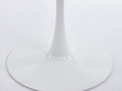Mid-Century Tulip Dining Table With Round Top