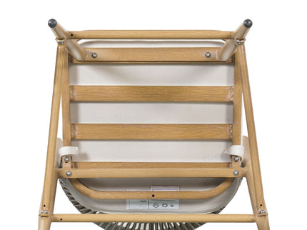 Outdoor 26" Counter Height Metal Frame Counter Stools With Scallop Shaped Backrest & Water Resistant Cushions
