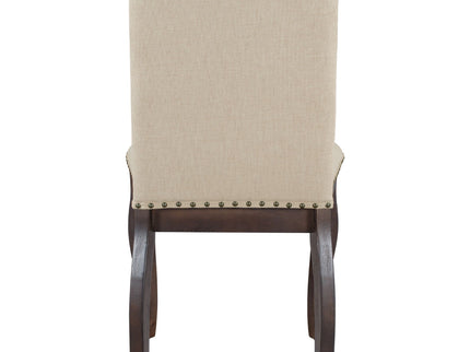Upholstered Dining Chairs With Nailhead (Set of 2)