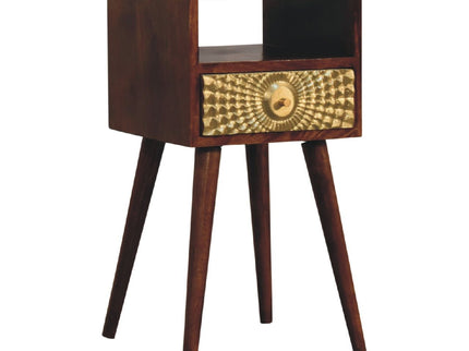 Eden - Mini Nightstand - Chestnut