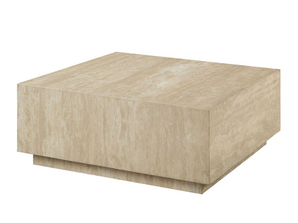 Deon - Travertine Table - Beige