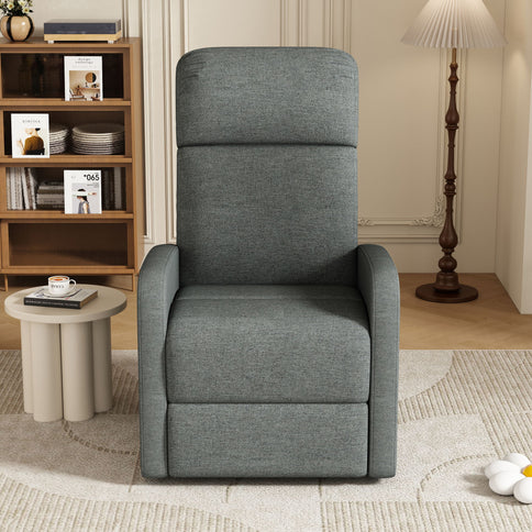 Modern Recliner Manual, Home Theater Chair With Adjustable Backrest