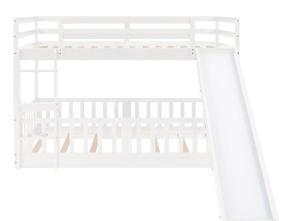 Functional Bunk Bed & Convertible Ladder And Slide