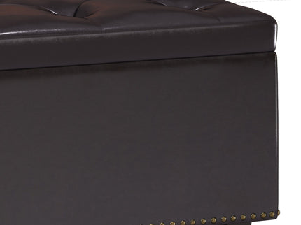 Hamilton - Upholstered Lift Top Rectangular Storage Ottoman