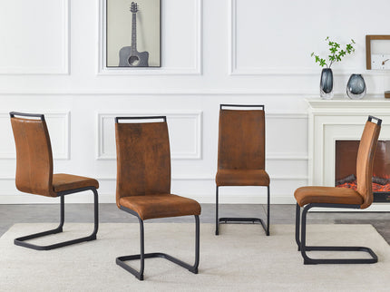 Dining Chairs With Ergonomic Backrest