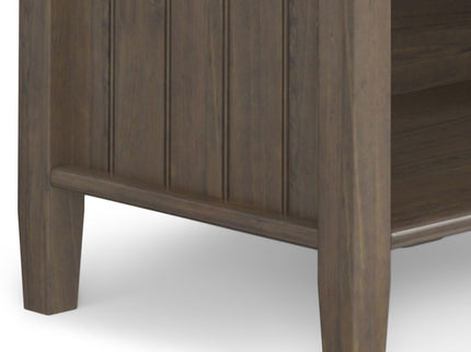 Lev - Bedside Table - Smoky Brown