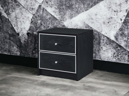 Jabir - Accent Table - Black / Silver