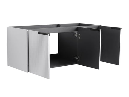 Contemporary Wall Mounted Bathroom Vanity With Soft Close Doors