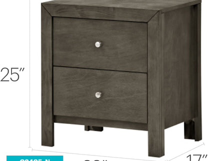 Charming Nightstand With Drawers