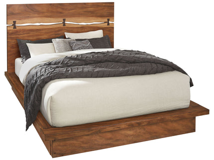 Mallory - Platform Bed With Exposed Joinery