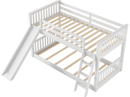Bunk Bed & Convertible Slide And Ladder