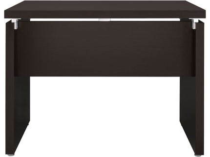 Ulloa - L Shape Desk With Mobile File Cabinet - Cappuccino