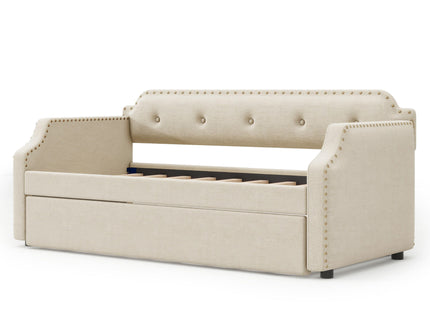 Upholstered Daybed With Trundle