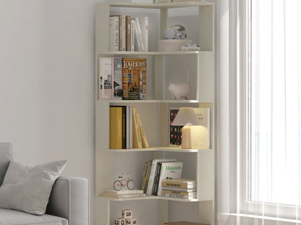 L-Shaped Corner Bookshelf