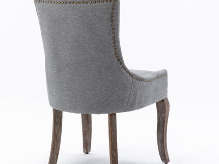 Ultra - Side Dining Chair, Nail Head (Set of 2)