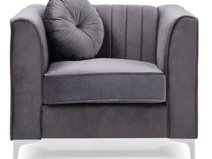 Contemporary Sloped Armchair