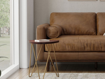 Patrice - Handcrafted Metal And Wood Accent Table