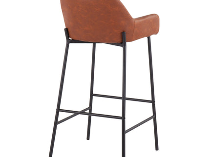 Daniella - Industrial Fixed Height Bar Stool (Set of 2)