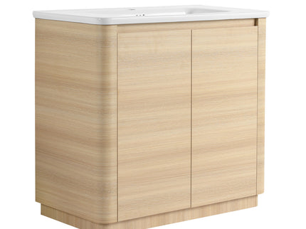 Freestanding Bathroom Vanity With Sink & 2 Soft Close Doors